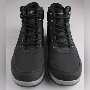 Weatherproof “Stoll Cold” Men's Waterproof Insulated Winter Boots Black Size 12